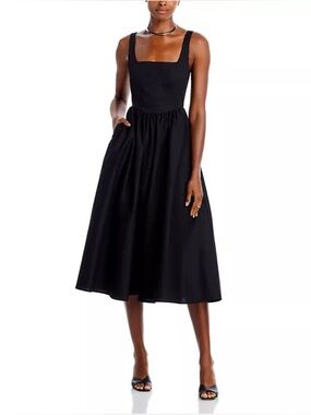 WAYF Desi Bustier Midi Dress